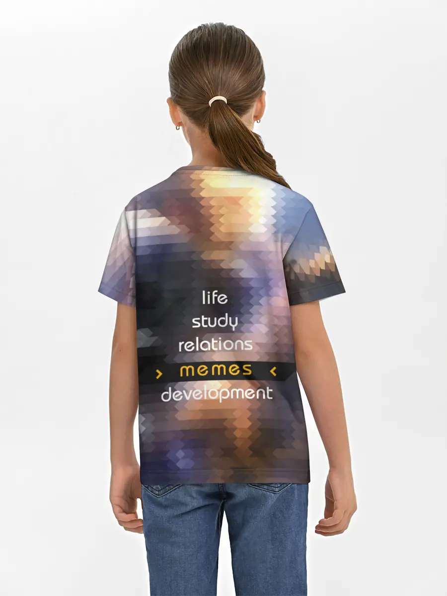 Детская базовая футболка / Memes Nation