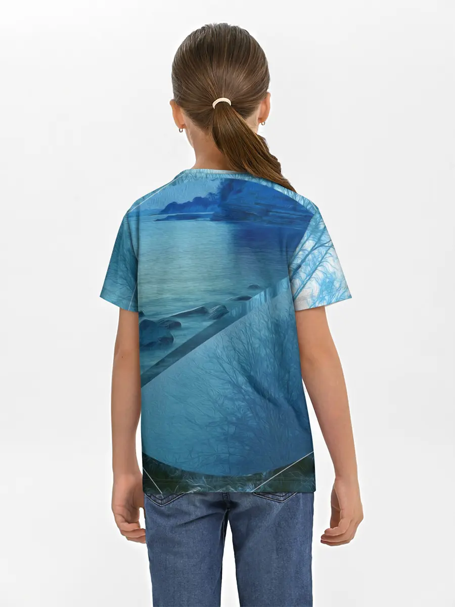 Детская базовая футболка / ОЗЕРО