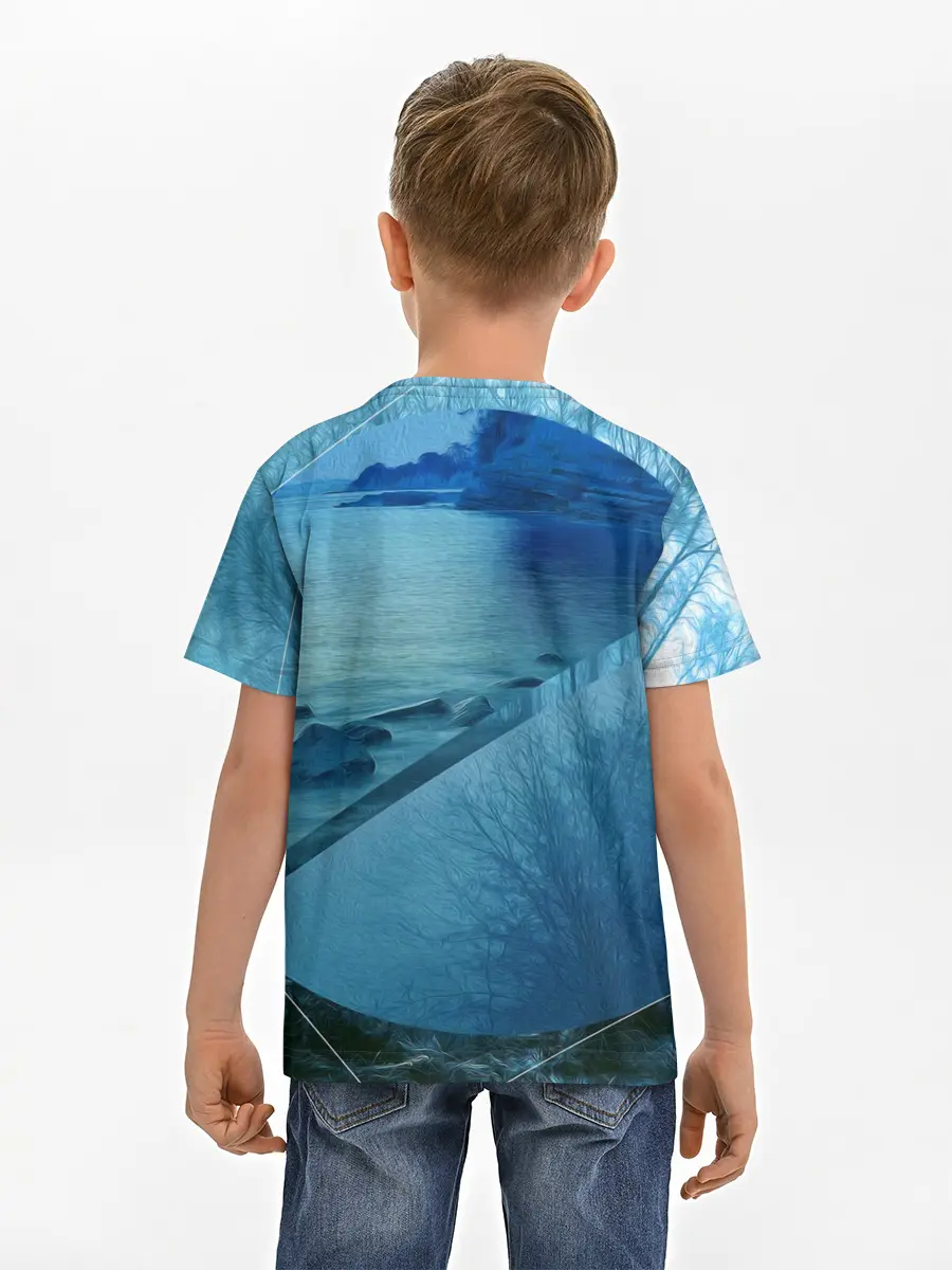 Детская базовая футболка / ОЗЕРО