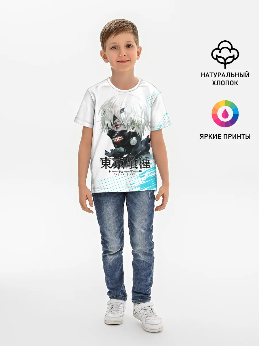 Детская базовая футболка / Канеки Кен