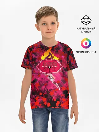 Детская базовая футболка / Hazbin Hotel