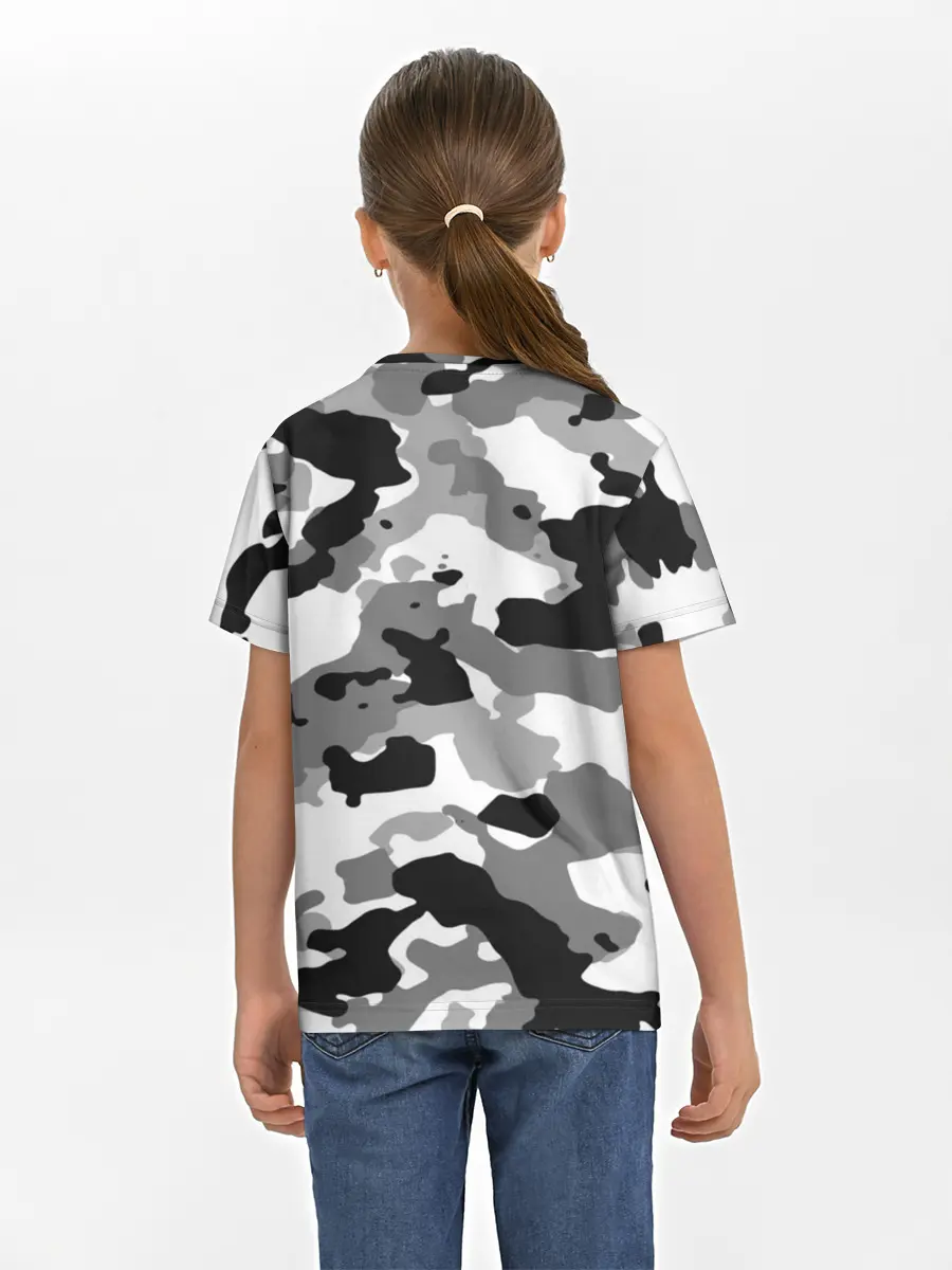 Детская базовая футболка / FC Juventus Camouflage