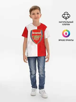 Детская базовая футболка / FC Arsenal 3D