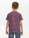 Детская базовая футболка / Африканский цветочный узор