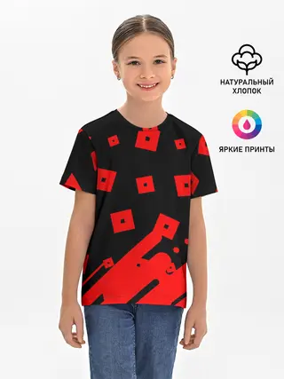 Детская базовая футболка / ROBLOX / РОБЛОКС