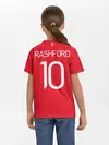 Детская базовая футболка / Маркус Рашфорд, Манчестер Юнайтед