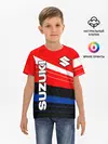 Детская базовая футболка / SUZUKI / СУЗУКИ / МОТОСПОРТ