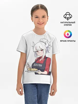 Детская базовая футболка / Helltaker