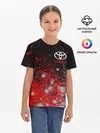 Детская базовая футболка / TOYOTA / ТОЙОТА