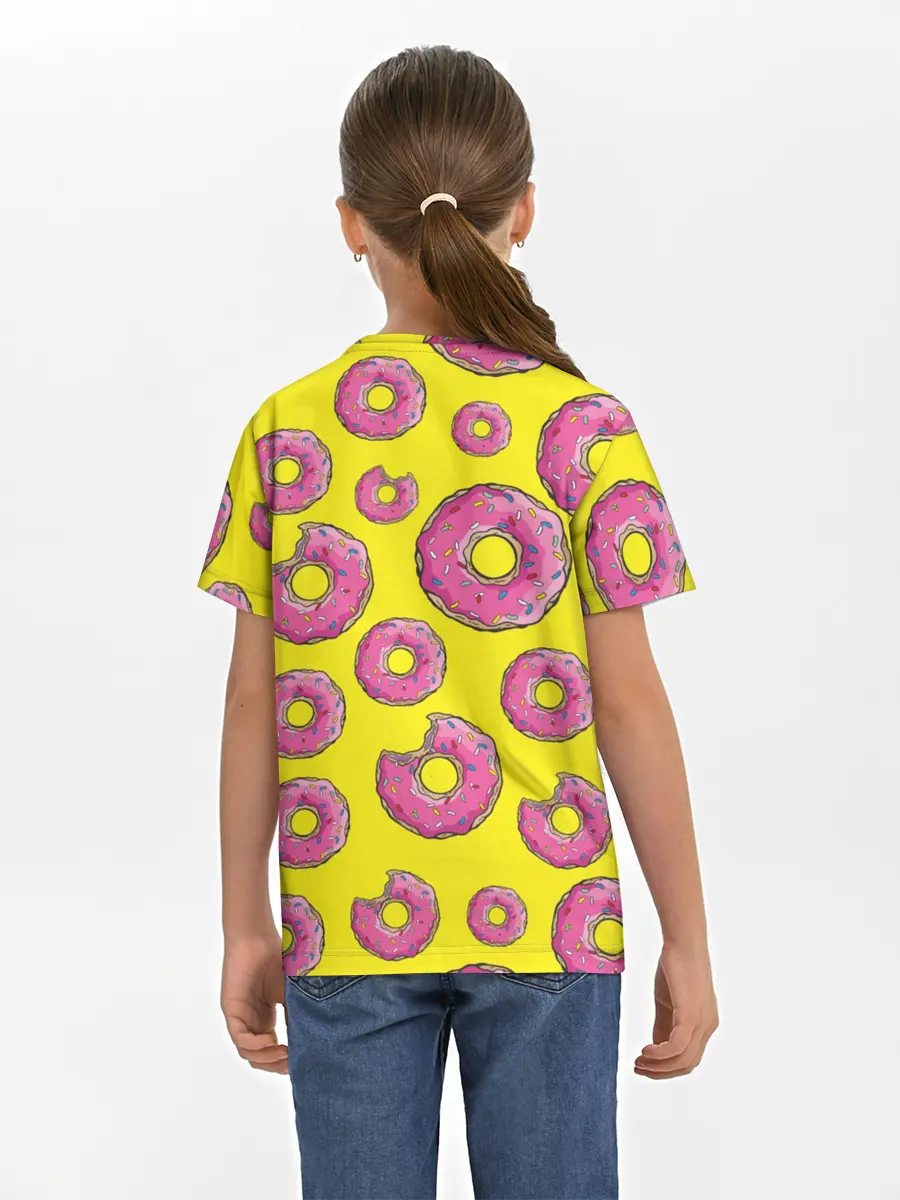Детская базовая футболка / Пончики