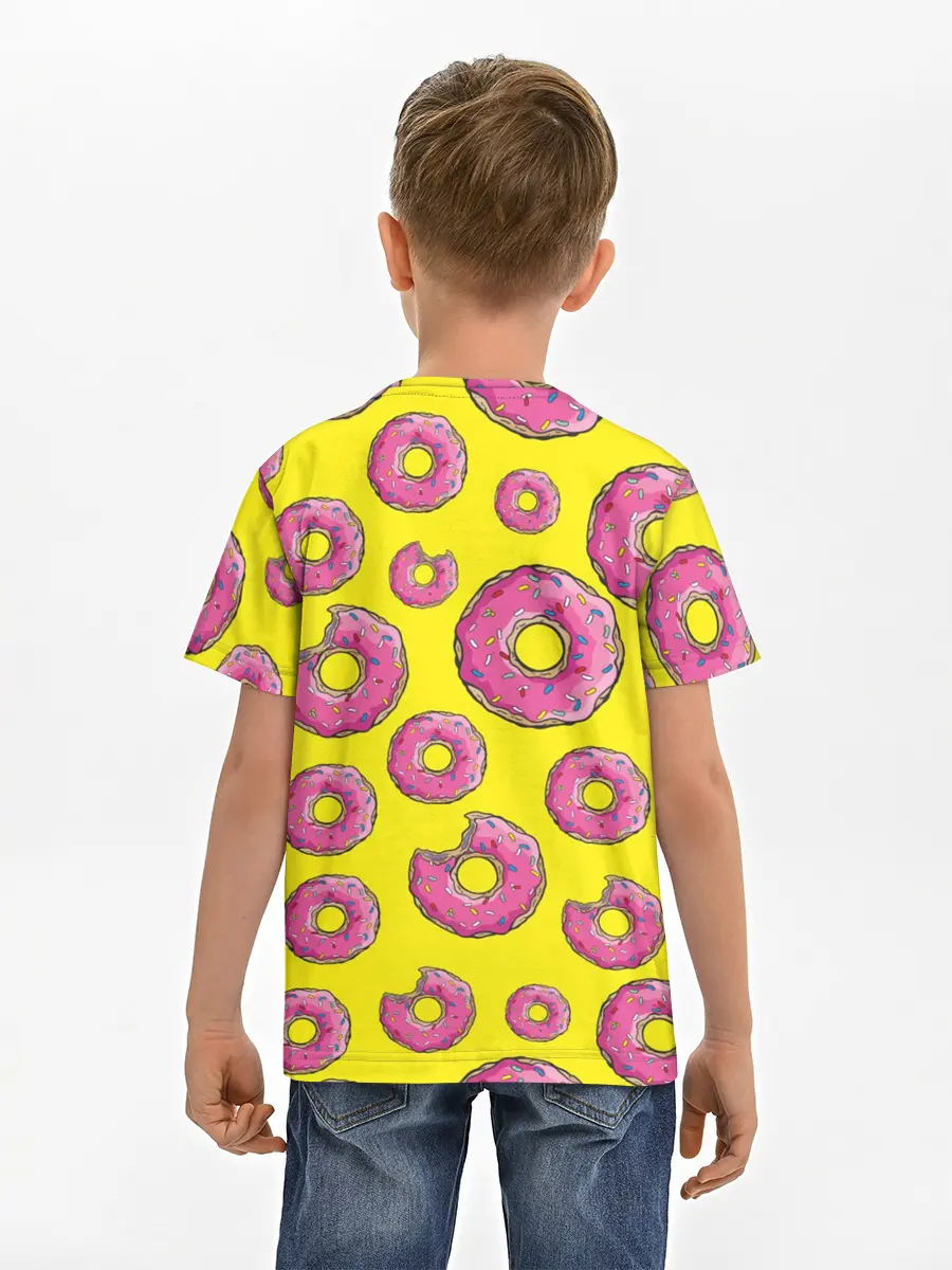 Детская базовая футболка / Пончики