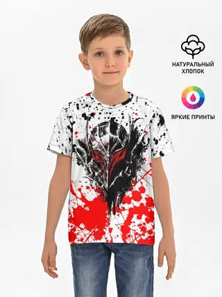 Детская базовая футболка / Броня Берсерка.