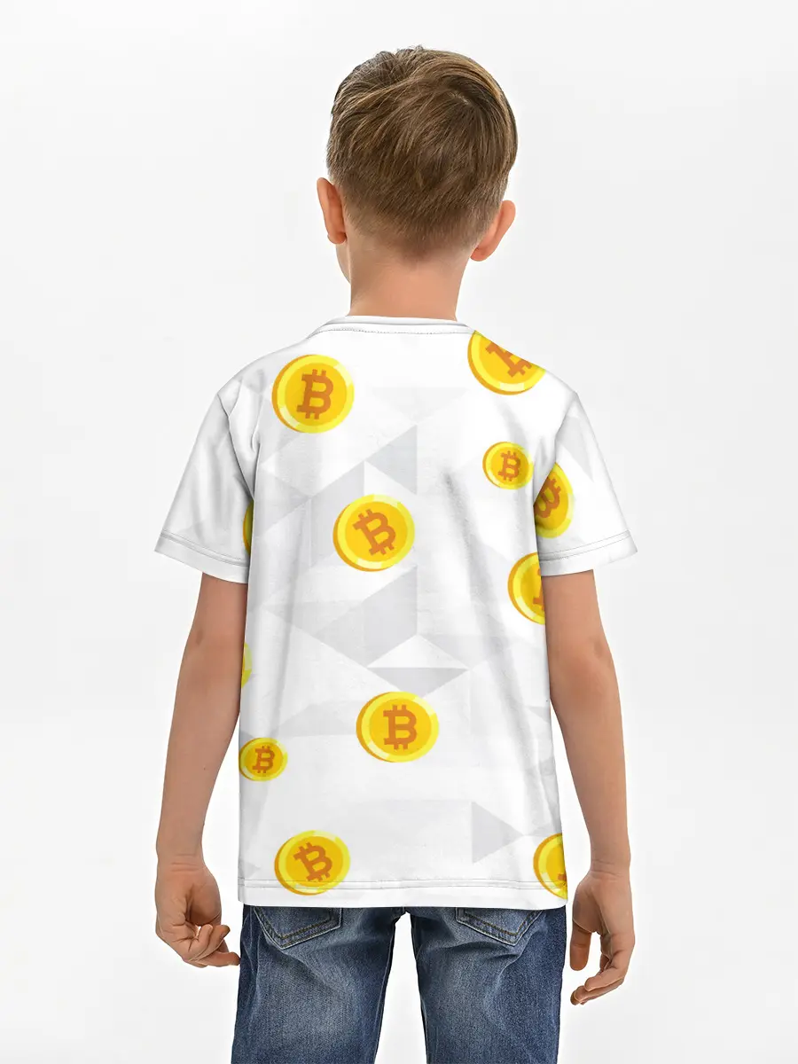 Детская базовая футболка / БИТКОИН | BITCOIN