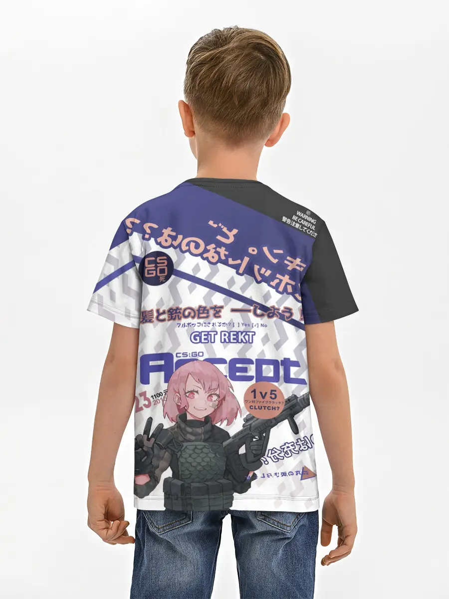 Детская базовая футболка / AUG - Akihabara | Акихабара