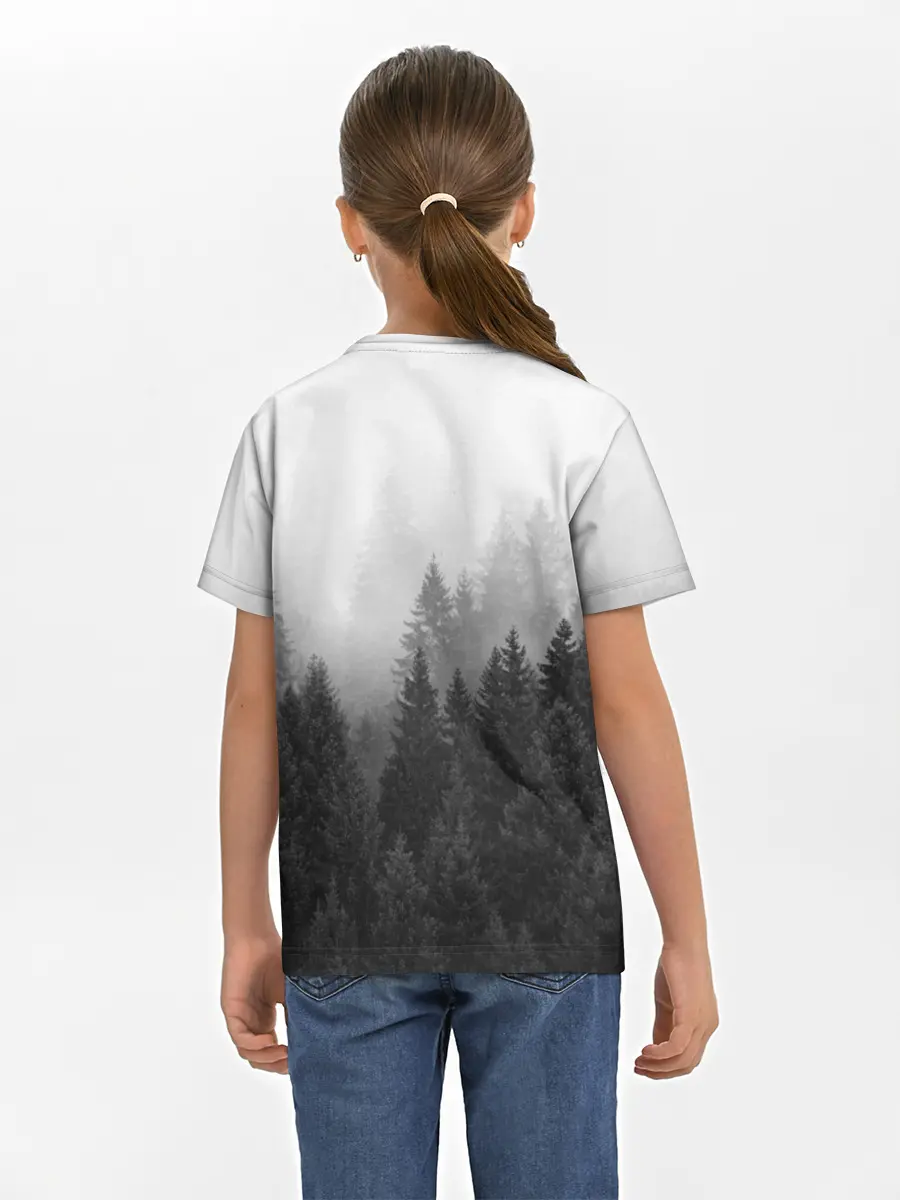 Детская базовая футболка / Волк