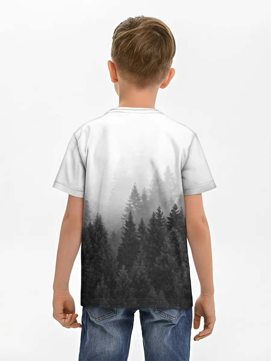 Детская базовая футболка / Волк