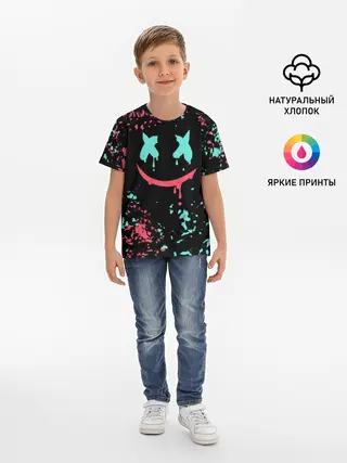 Детская базовая футболка / Marshmello