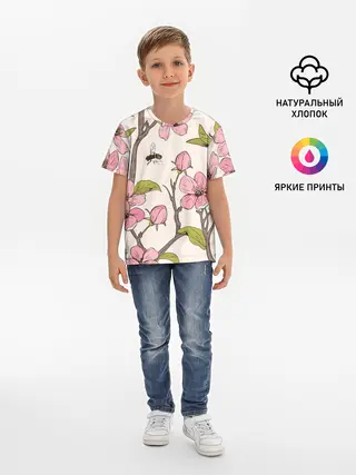 Детская базовая футболка / САКУРА | SAKURA