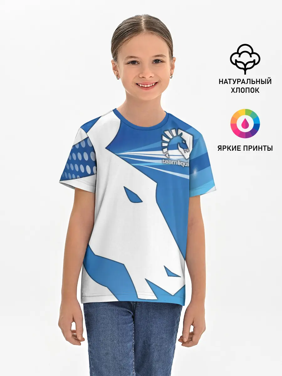 Детская базовая футболка / Team Liquid