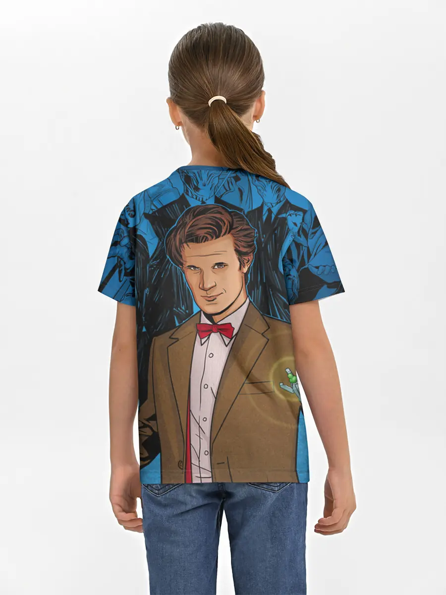 Детская базовая футболка / Доктор Кто