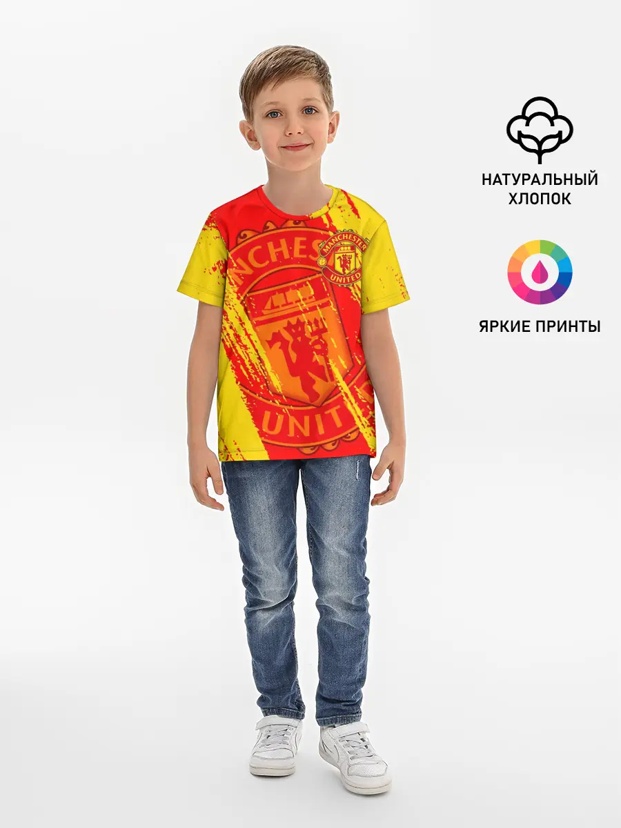 Детская базовая футболка / МАНЧЕСТЕР / MANCHESTER UNITED