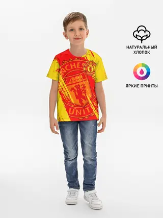 Детская базовая футболка / МАНЧЕСТЕР / MANCHESTER UNITED