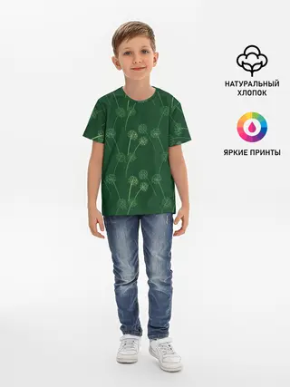 Детская базовая футболка / Одуванчики