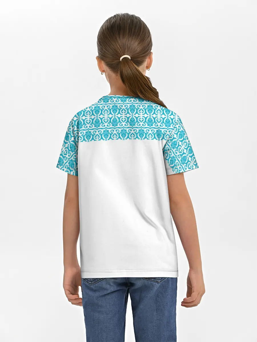 Детская базовая футболка / Казахстан Форма