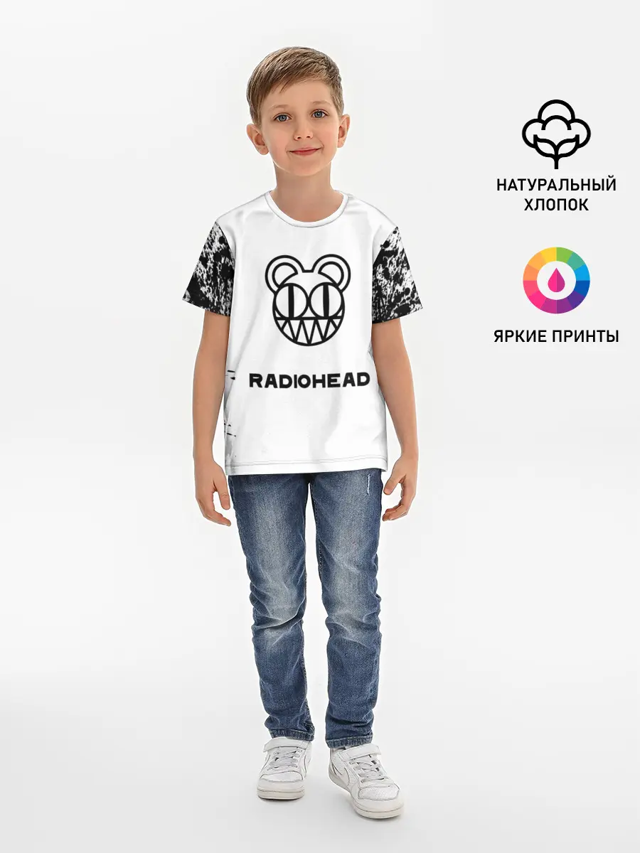 Детская базовая футболка / radiohead