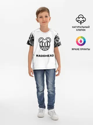 Детская базовая футболка / radiohead