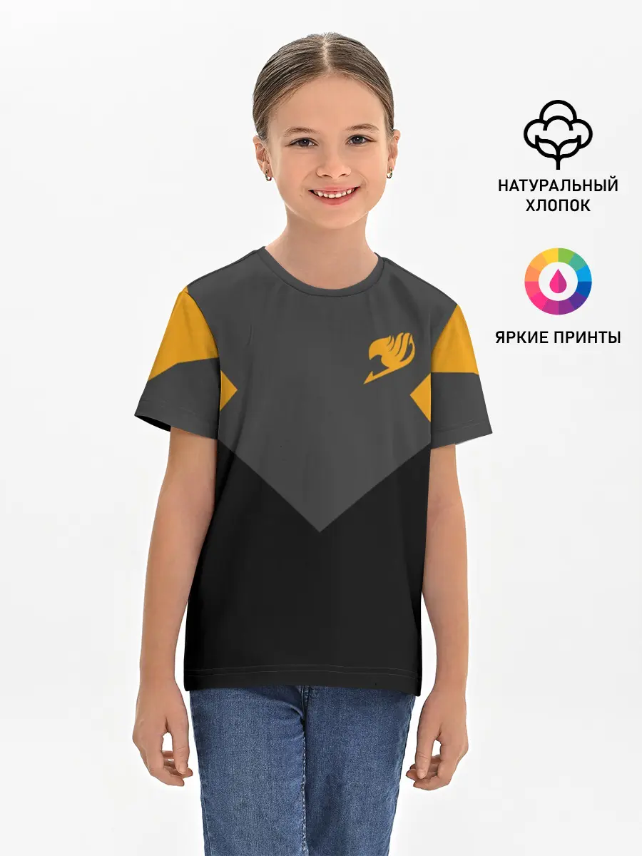 Детская базовая футболка / Хвост Феи абстрация