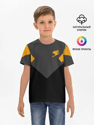 Детская базовая футболка / Хвост Феи абстрация