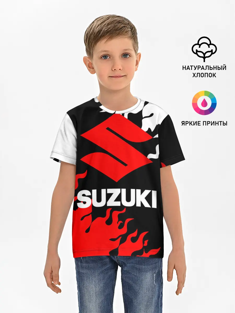 Детская базовая футболка / SUZUKI