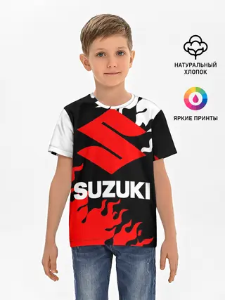 Детская базовая футболка / SUZUKI