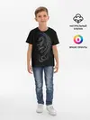 Детская базовая футболка / Black Dragon