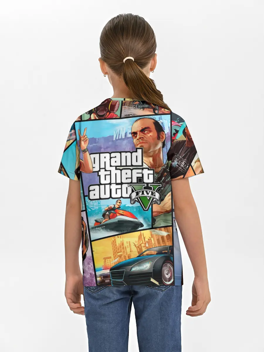 Детская базовая футболка / GTA