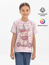 Детская базовая футболка / Единорожек