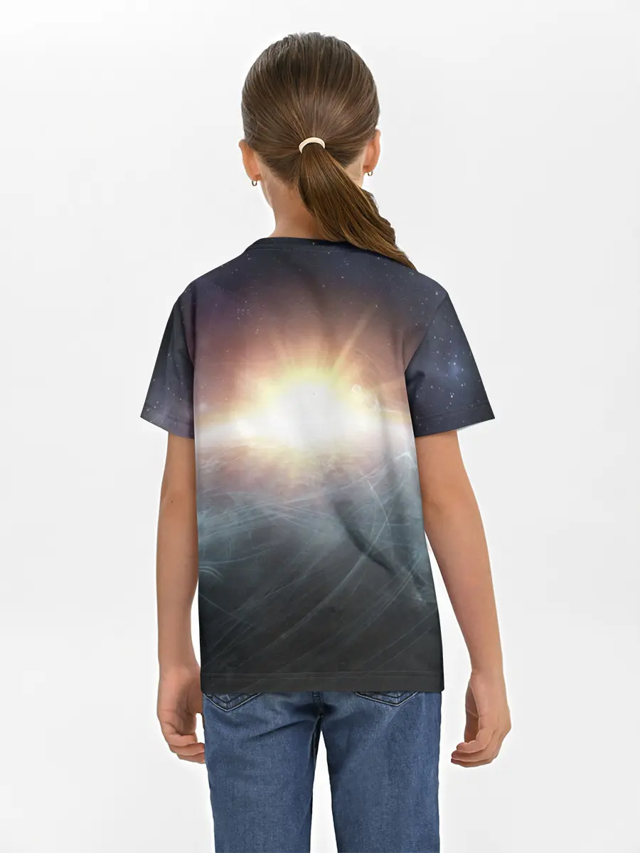Детская базовая футболка / Космос