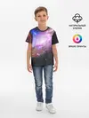 Детская базовая футболка / Космическая спираль