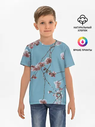 Детская базовая футболка / Весна