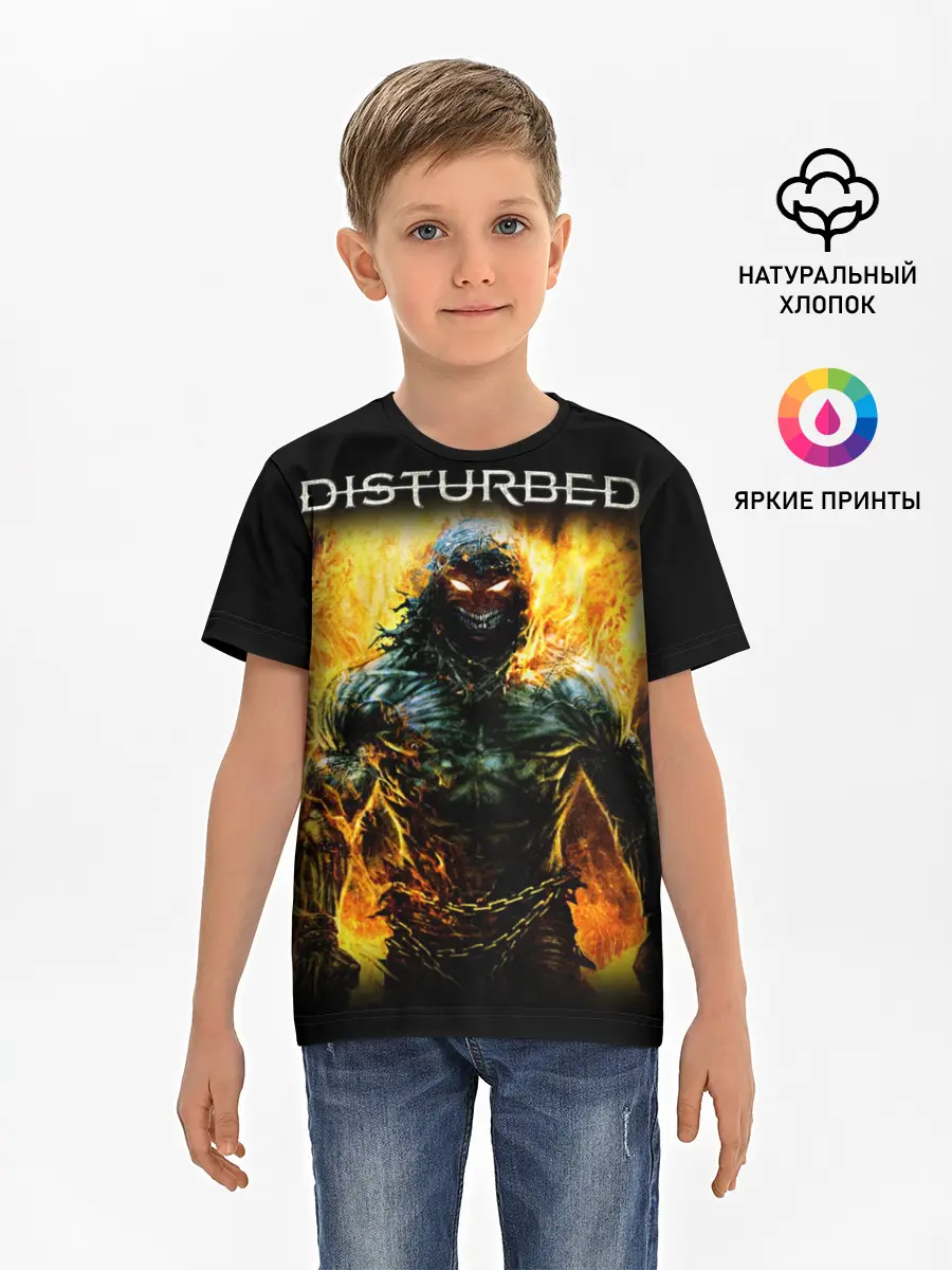 Детская базовая футболка / Disturbed