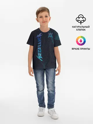 Детская базовая футболка / Metallica
