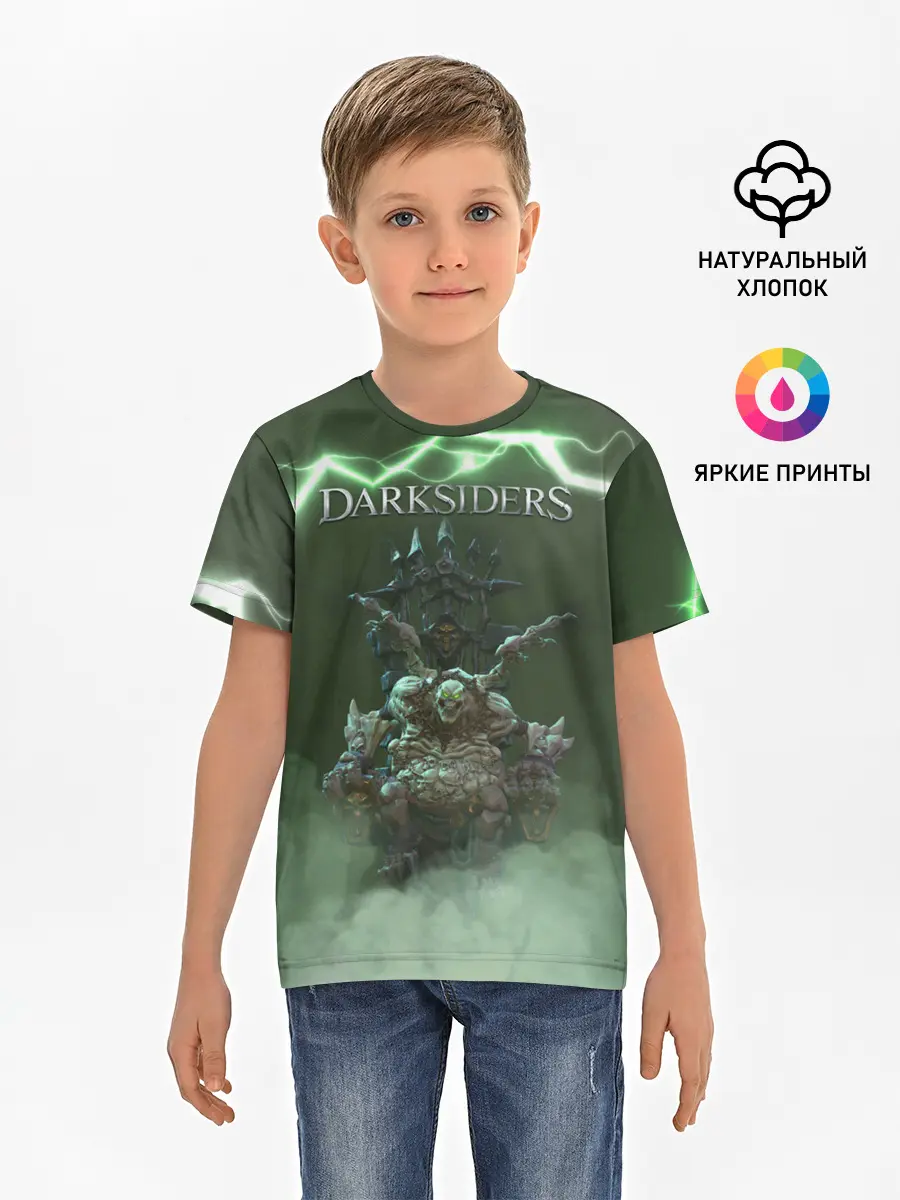 Детская базовая футболка / Darksiders | Гнев Войны