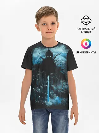 Детская базовая футболка / Ктулху