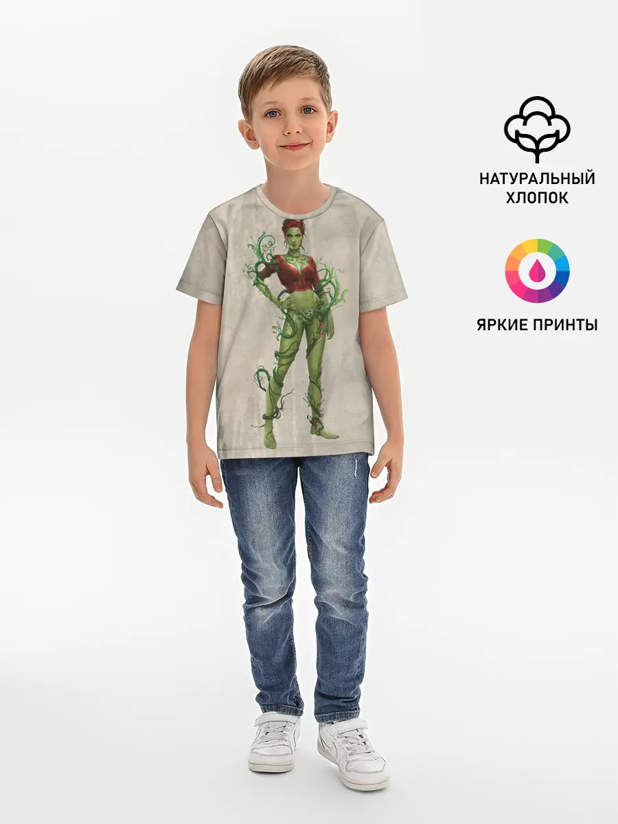 Детская базовая футболка / Poison Ivy
