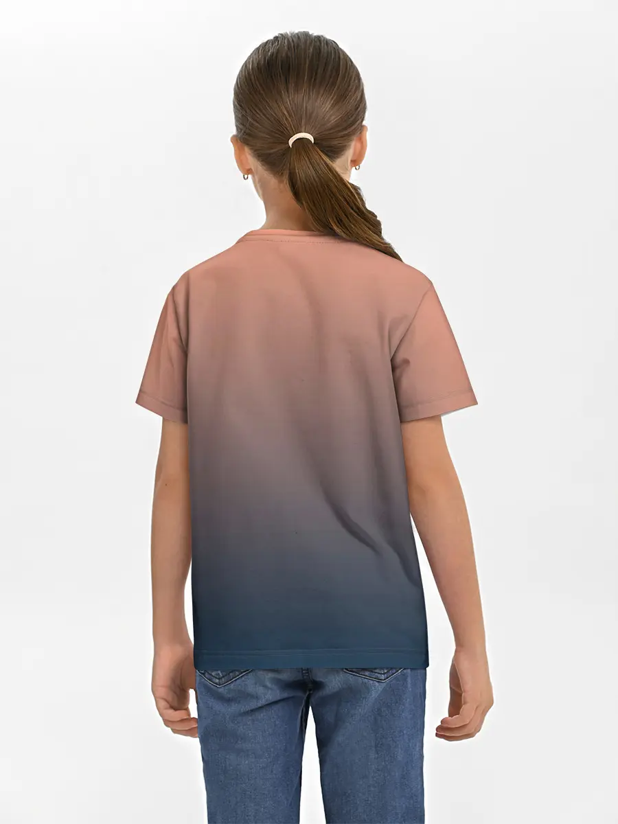 Детская базовая футболка / PREDAWN GRADIENT