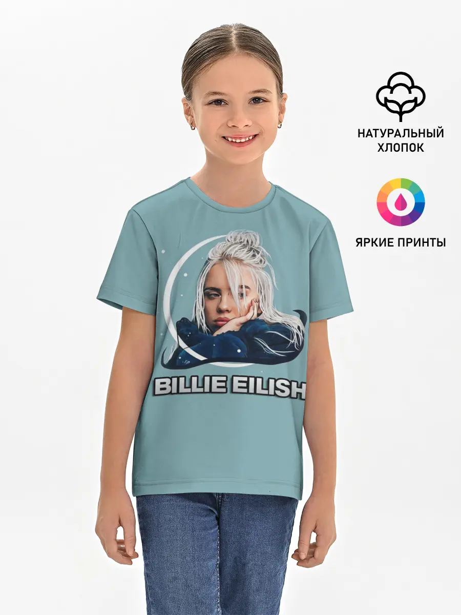 Детская базовая футболка / BILLIE EILISH
