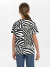 Детская базовая футболка / Полосы зебры