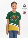 Детская базовая футболка / Minnesota Wild NHL