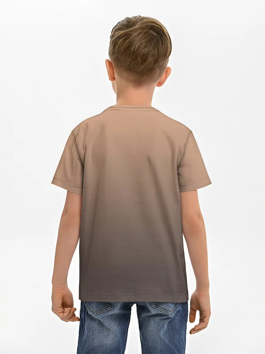 Детская базовая футболка / девочка сова с топром